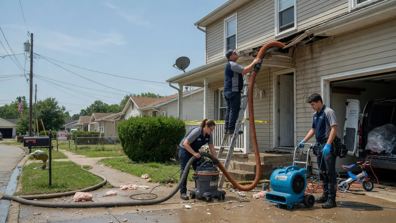 Water Damage Restoration in Washington, LA near me